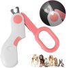 Small Animals Nail Clippers with LED Lights to Avoid Excessive Cutting and Razor Sharp Blades - Professional Claw Trimmer for Tiny Dog Cat Kitten Bunn