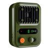 Ultrasonic Anti-Barking Device Rechargeable Auto Dog Bark Control Deterrent Box Training Device IPX4 Waterproof with 3 Frequency Max 32.8Feet Sensing